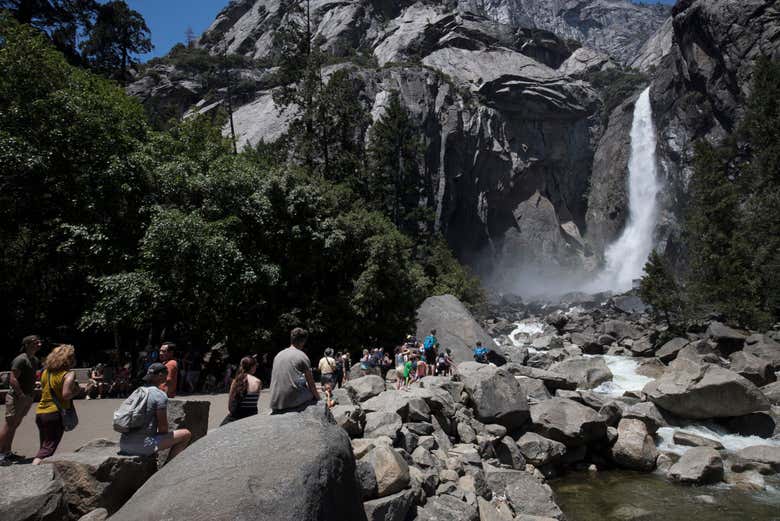 Cascata em Yosemite