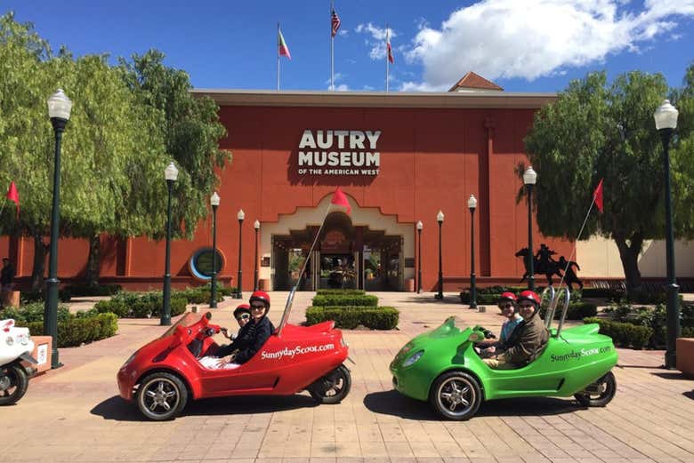 Pasando frente al Museo Gene Autry