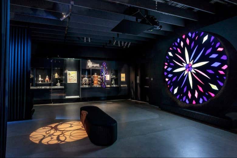 Sala del museo dedicata alle invenzioni del cinema