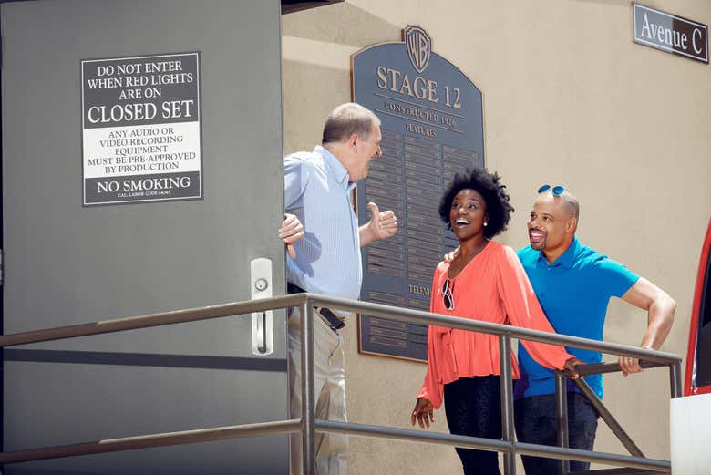 Entering the studios