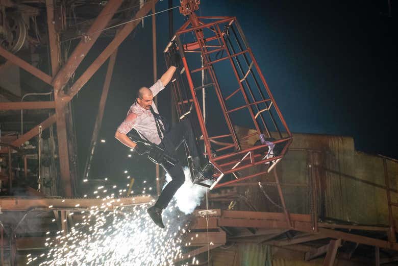 Uno de los espectáculos de Halloween Horror Nights