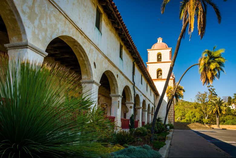 L'ancienne mission Santa Barbara