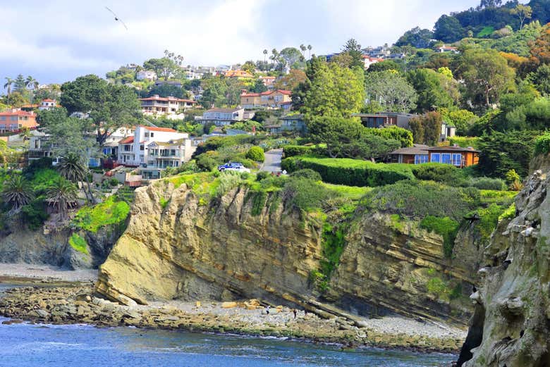 Le charmant village de La Jolla