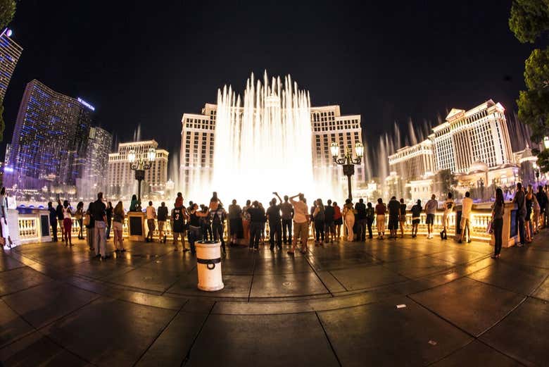 Fountains in Las Vegas