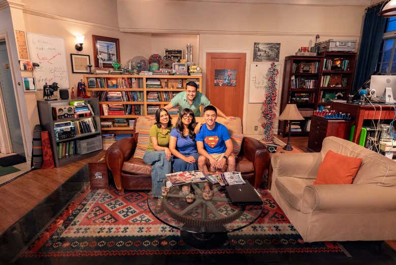 Visite des décors de The Big Bang Theory