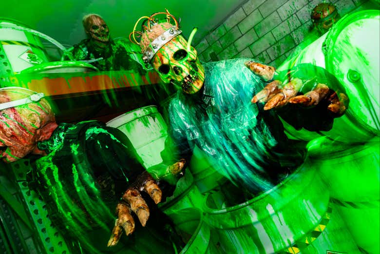 Go through haunted houses