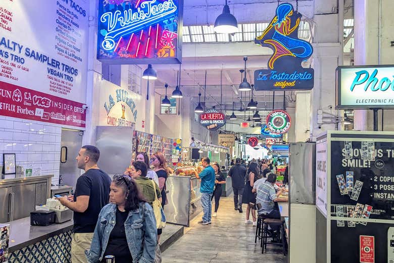 Visitaremos o Grand Central Market