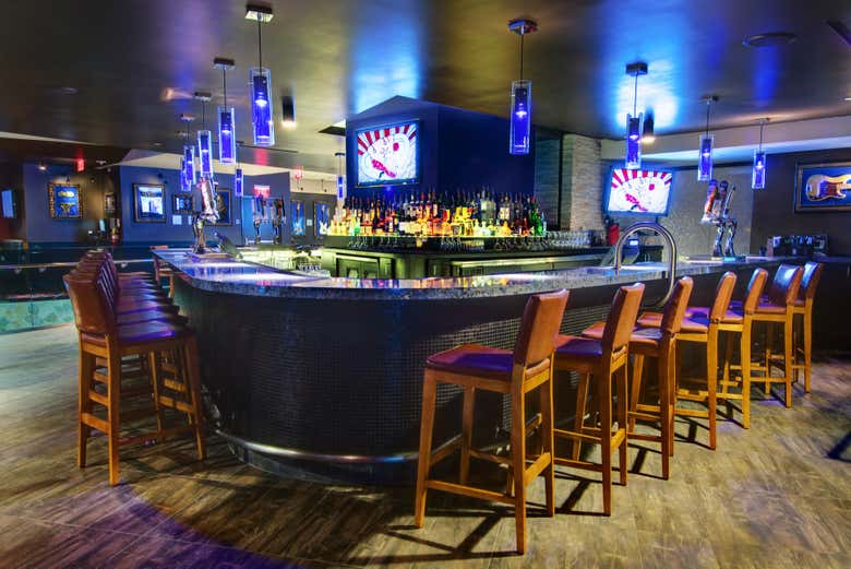 Intérieur du Hard Rock Cafe Hollywood à Los Angeles