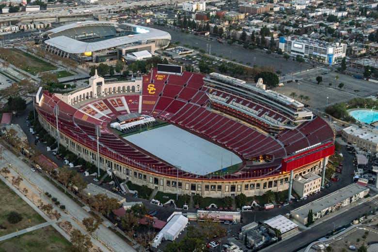 See iconic monuments from above