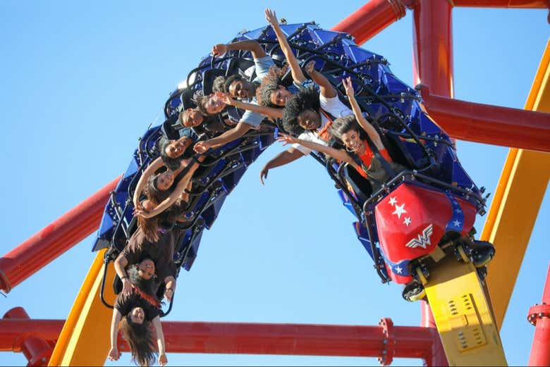 Six Flags Mountain destaca por sus montañas rusas
