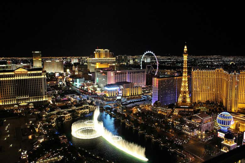 Cai a noite em Las Vegas