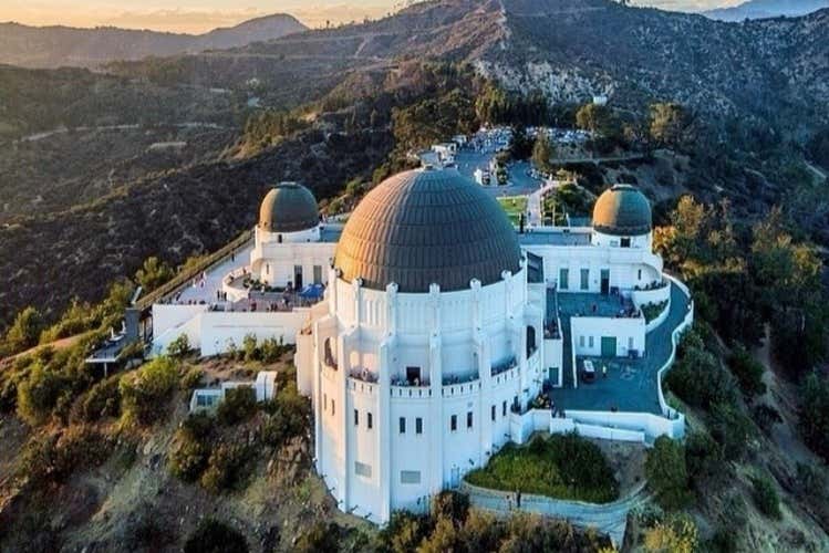 L'Osservatorio Griffith dall'alto