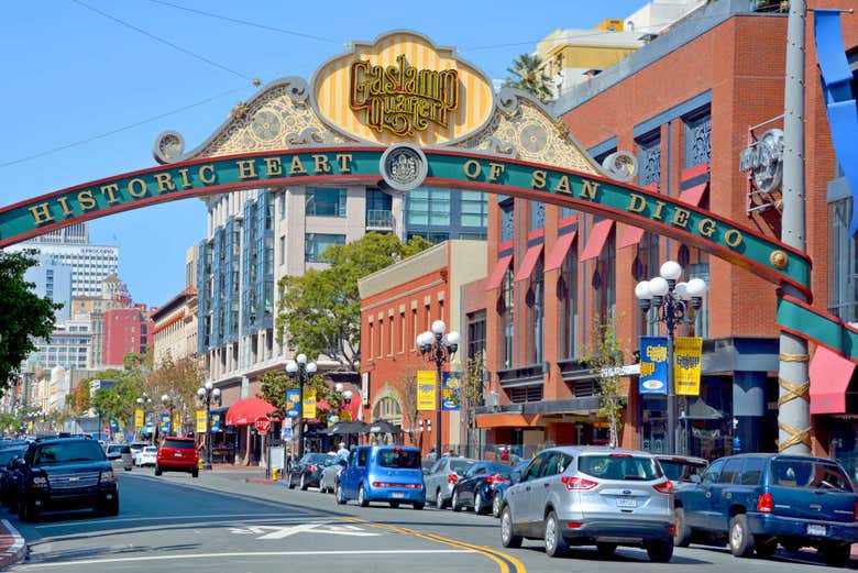 Entrada a la ciudad histórica de San Diego