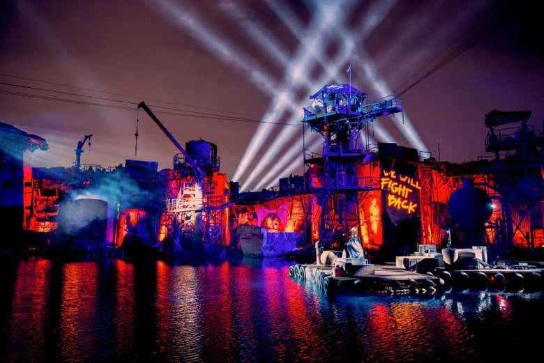 Halloween Horror Nights al caer la noche