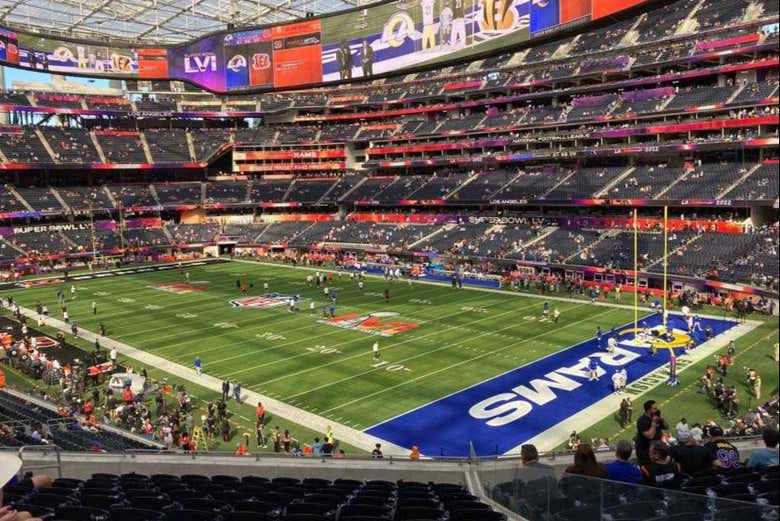 Um jogo do Los Angeles Rams