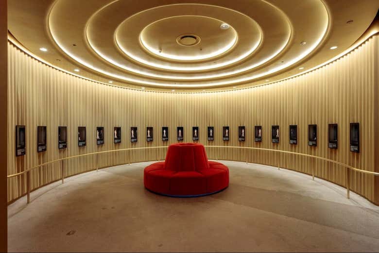 La sala dedicata ai premi Oscar