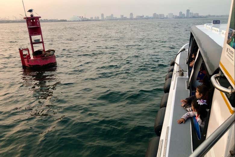 Navigando lungo la costa di Long Beach