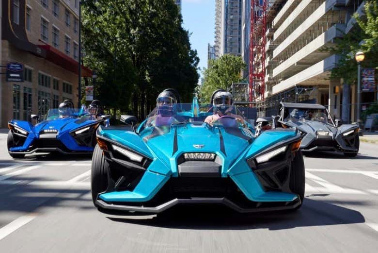 Alquiler de Polaris Slingshot en Los Ángeles