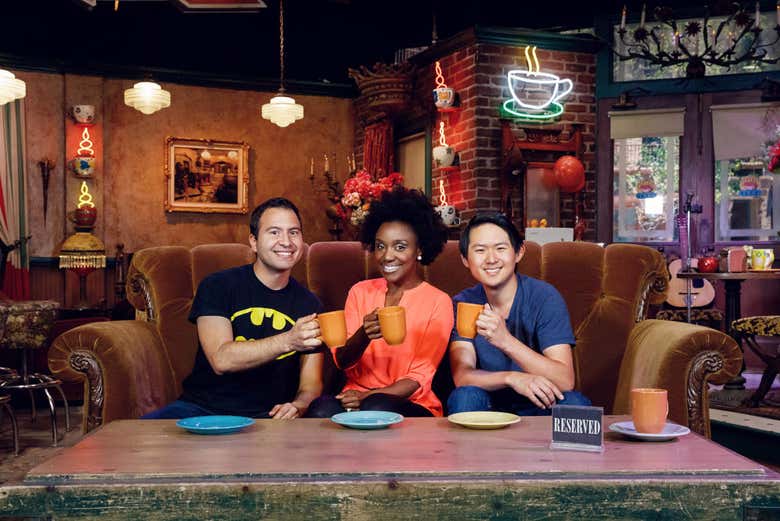 Sofá no Central Perk, de Friends