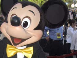 Characters in Disneyland
