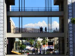 La scritta di Hollywood dal Dolby Theatre