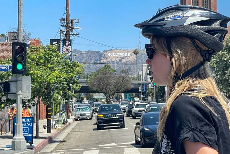 Pedalando pelas ruas de Los Angeles