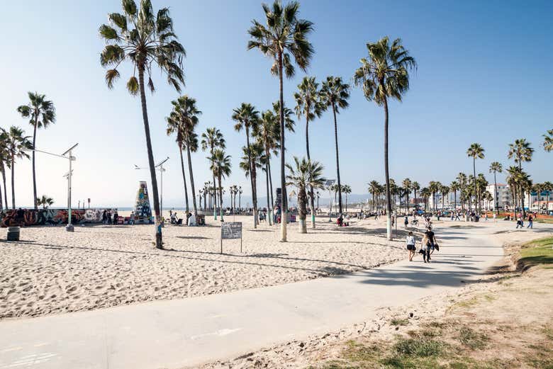 Plage de Venice Beach