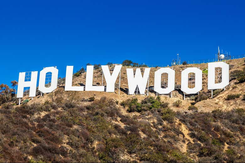 Letras de Hollywood , uno de los símbolos de Los Ángeles