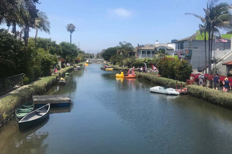 Canaux de Venice Beach