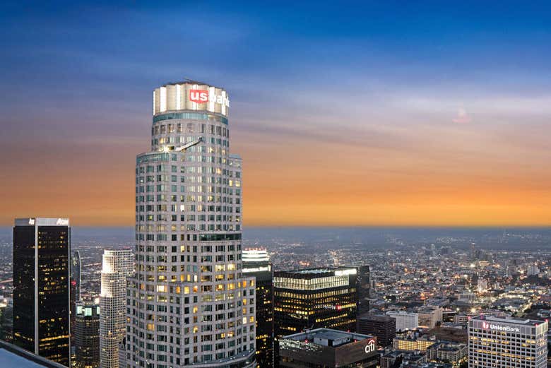 Vistas desde la terraza del OUE Skyspace