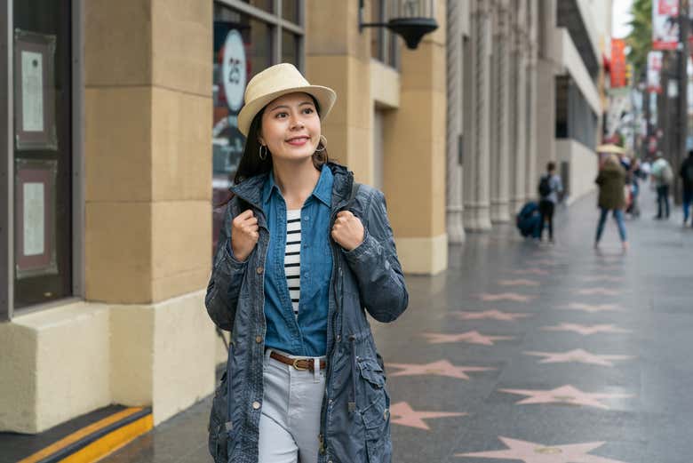 Promenade sur Hollywood Walk of Fame