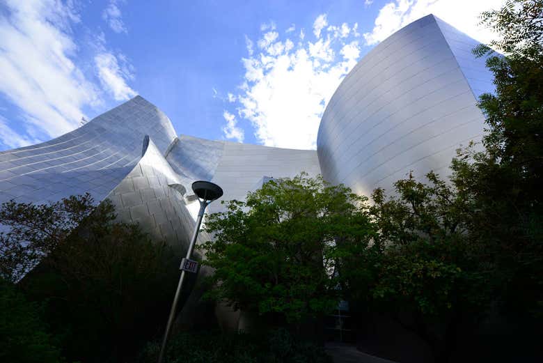 Fachada do Walt Disney Concert Hall