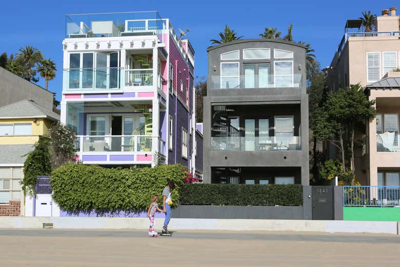 Contemplaremos las zonas residenciales en Venice