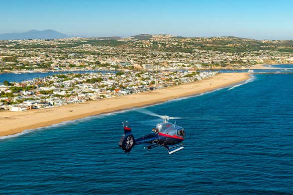 Paseo en helicóptero por Los Ángeles desde Long Beach
