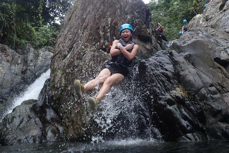Tobogãs naturais de El Yunque