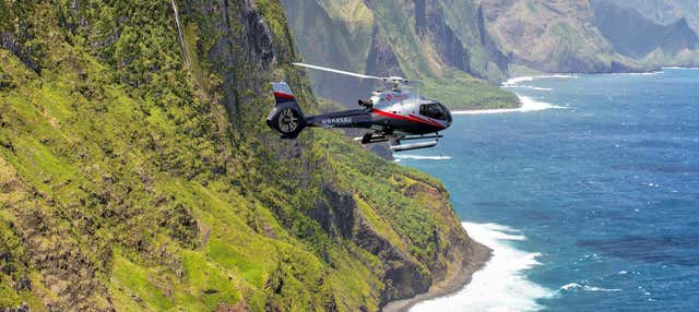 Paseo en helicóptero por la selva tropical de Hana