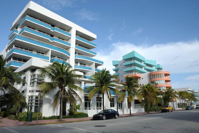 The Art Deco Neighbourhood in Miami