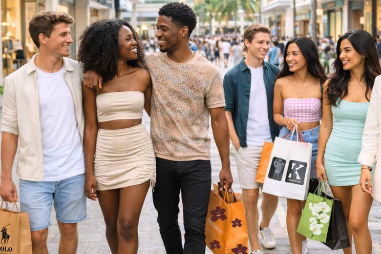 Percorrendo o Sawgrass Mills Mall