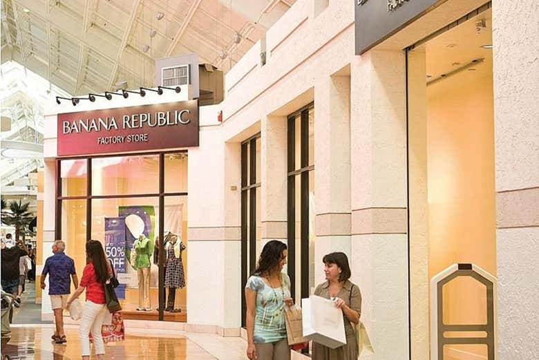 Haciendo compras en Sawgrass Mills