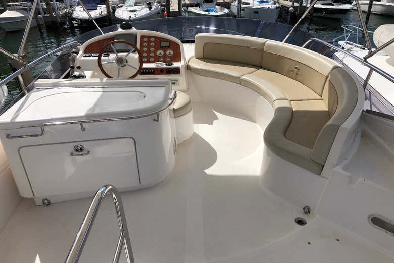 Convés do barco