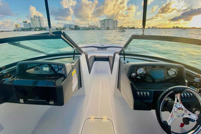 Bateau préparé pour la traversée