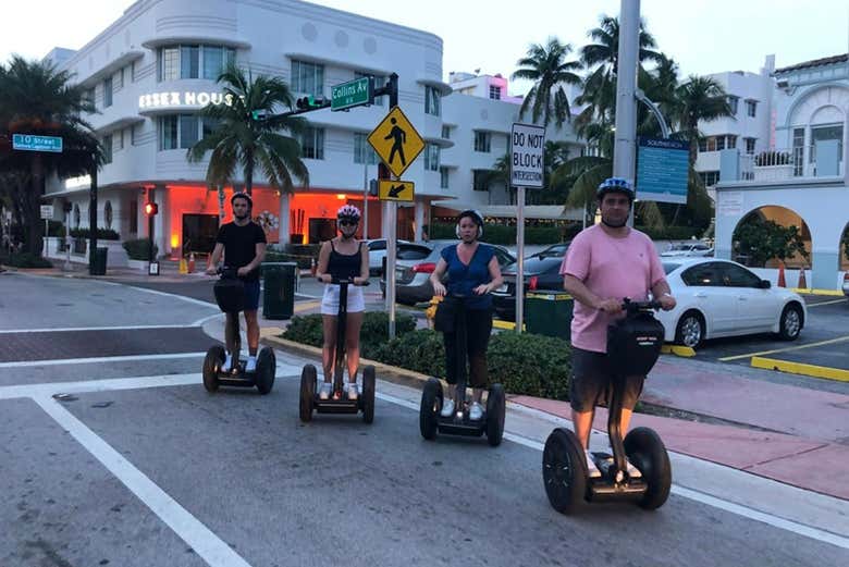 Durante il tour in segway di Miami Beach