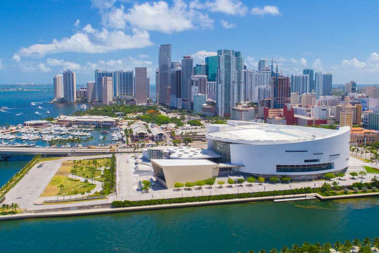 Rascacielos del distrito financiero de Miami