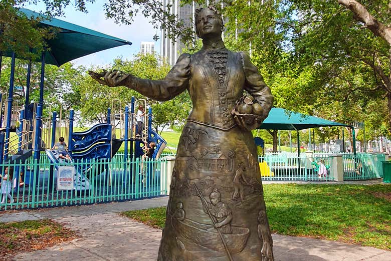 Escultura de Julia Tuttle