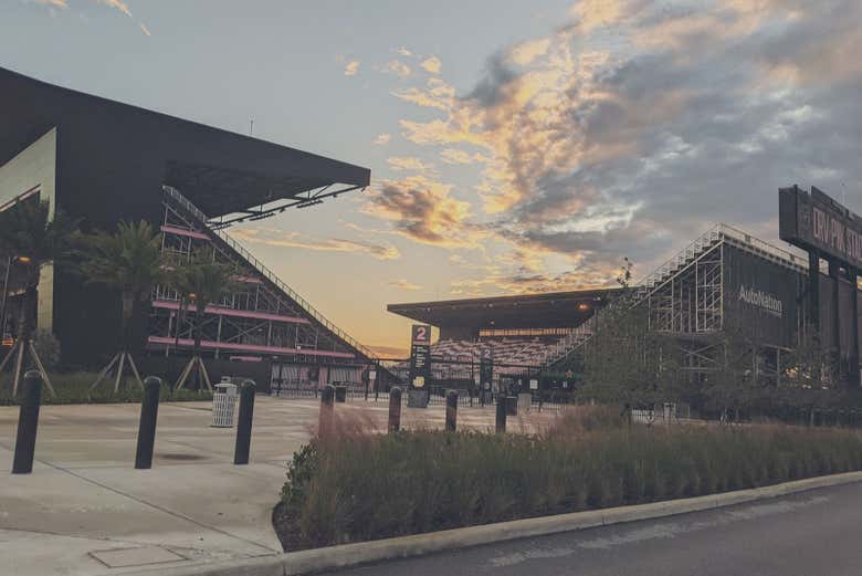 Extérieurs du Chase Stadium