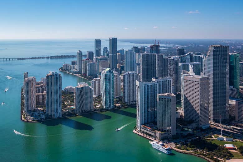 Gratte-ciel de Brickell, le quartier financier de Miami
