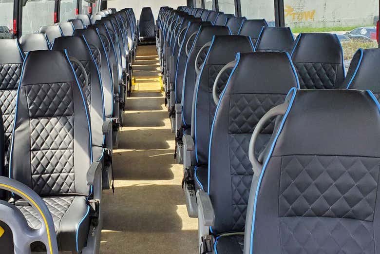 Sièges du bus à Key West