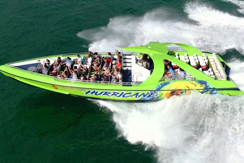 Hurricane speedboat