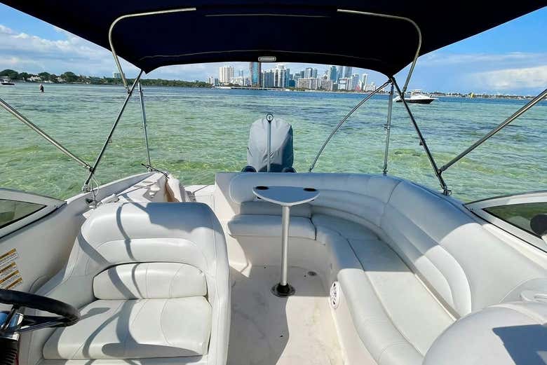 Vistas desde la lancha