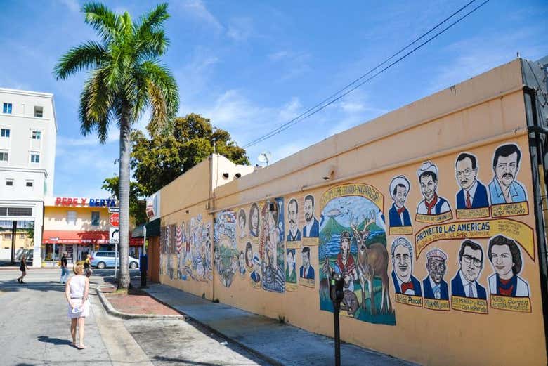 Le quartier de little havana à Miami